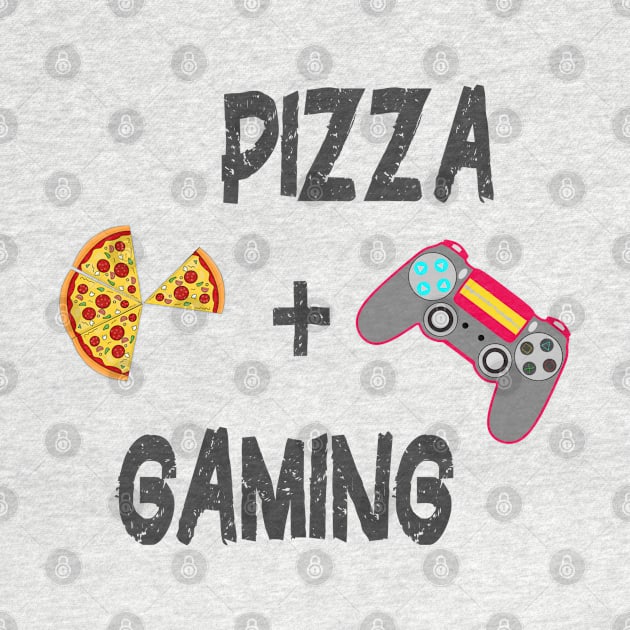 Life is Better with Pizza and Gaming Foodie Gamer by PlanetMonkey